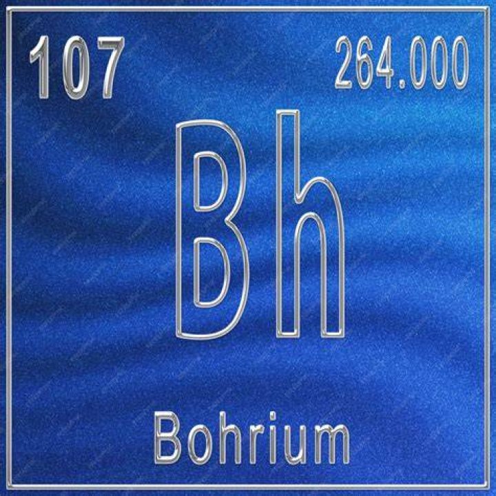 What color is Bohrium