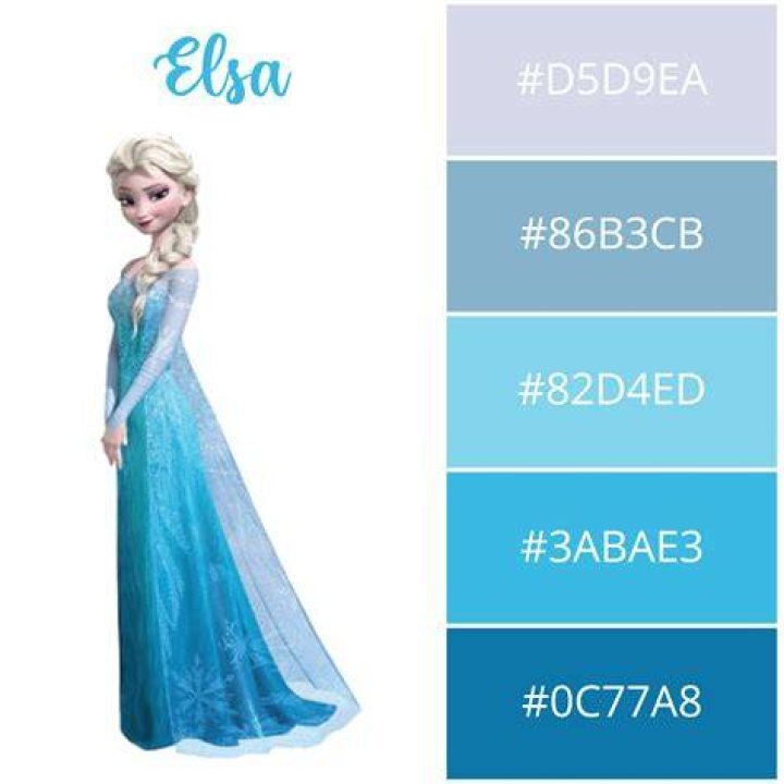 What color is Elsas