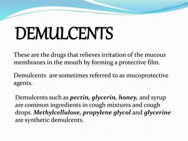What demulcent means