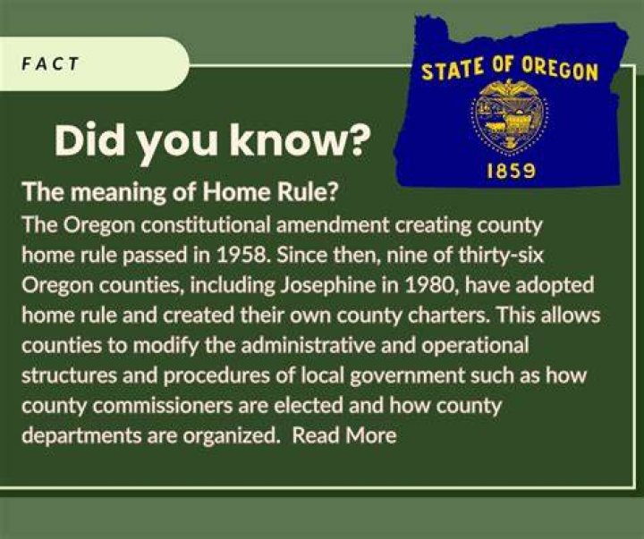 What did home rule do