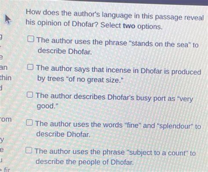 What does Dhofar mean