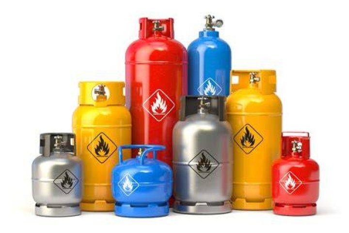 What does gas contain