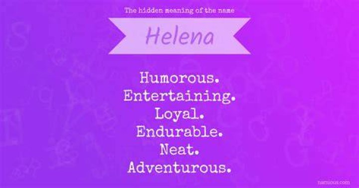 What does Helena mean
