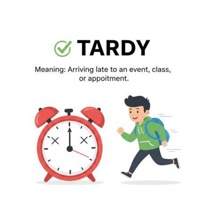 What does tardy mean
