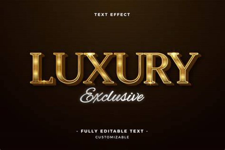 What fonts are luxury