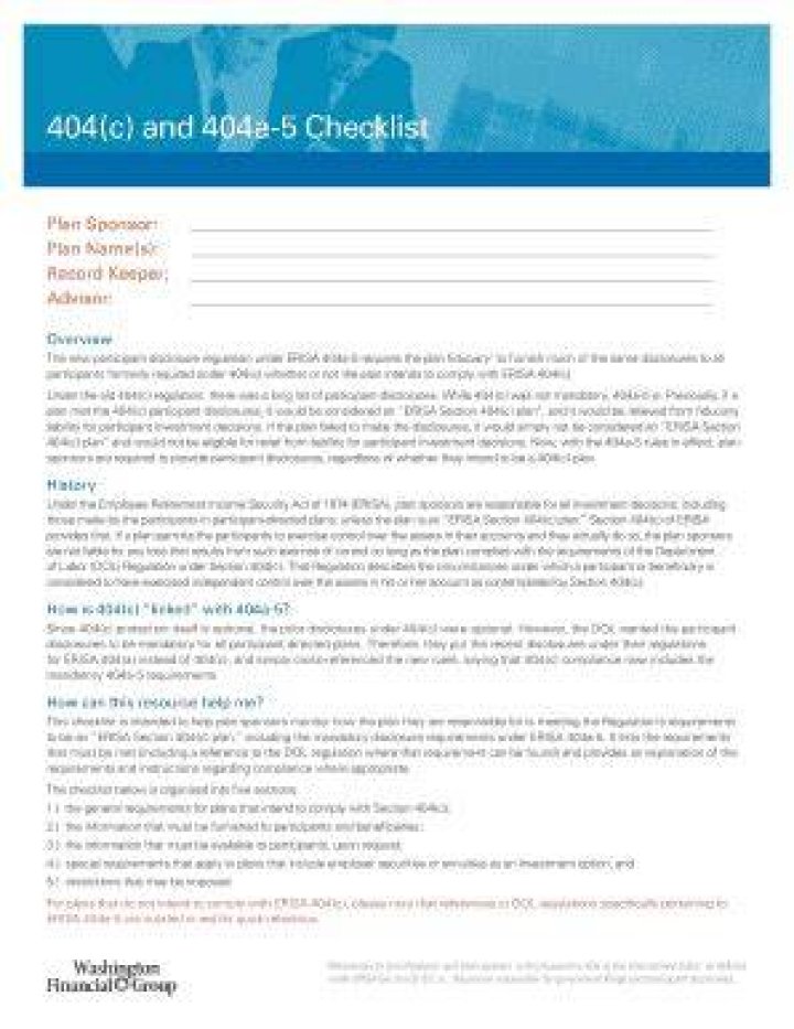 What is a 404a5 form
