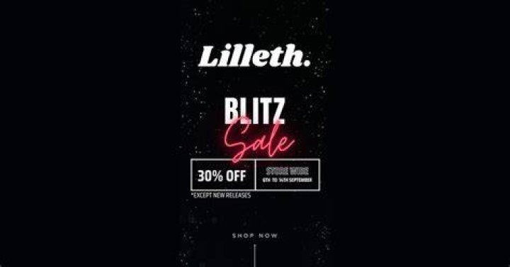 What is a blitz sale
