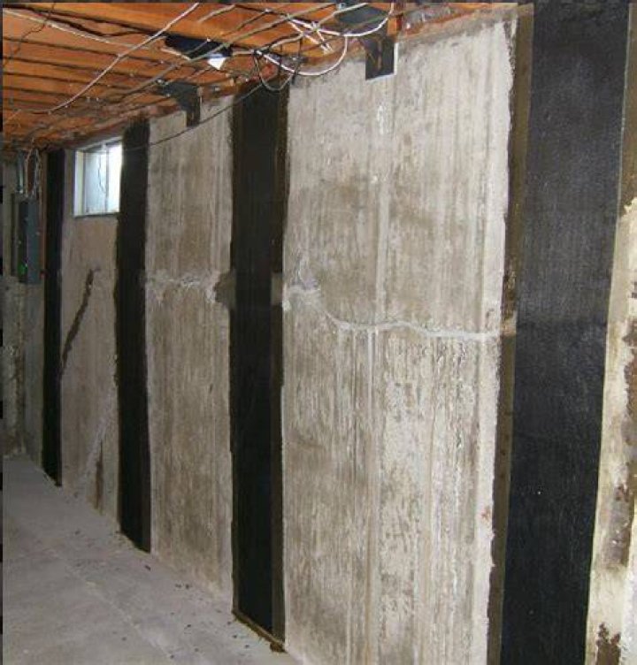 What is a bowed wall