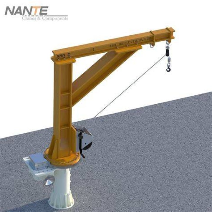 What is a davit crane