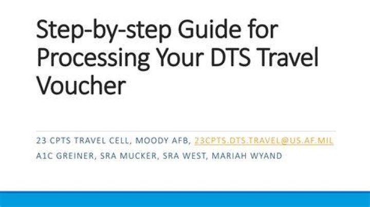 What is a DTS voucher