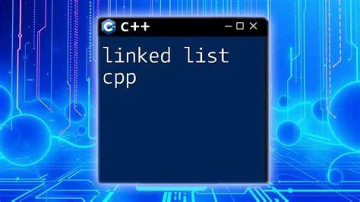 What is a list in CPP