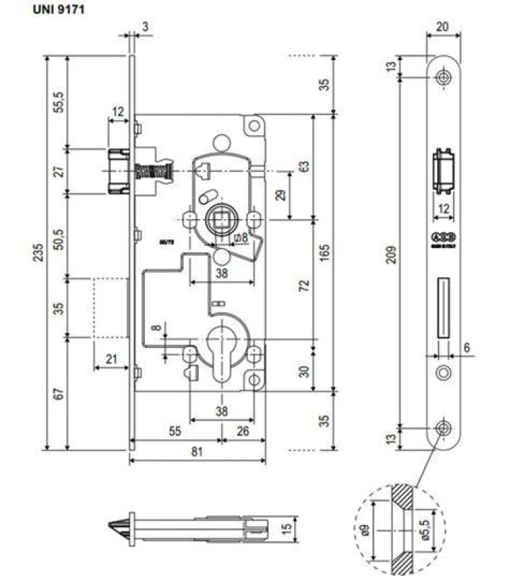 What is a lock forend