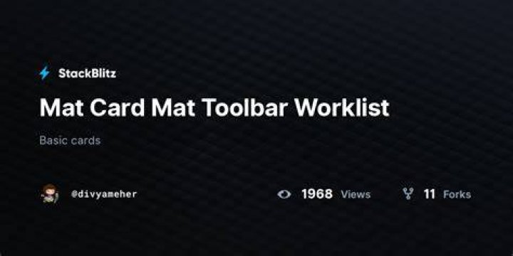 What is a mat toolbar