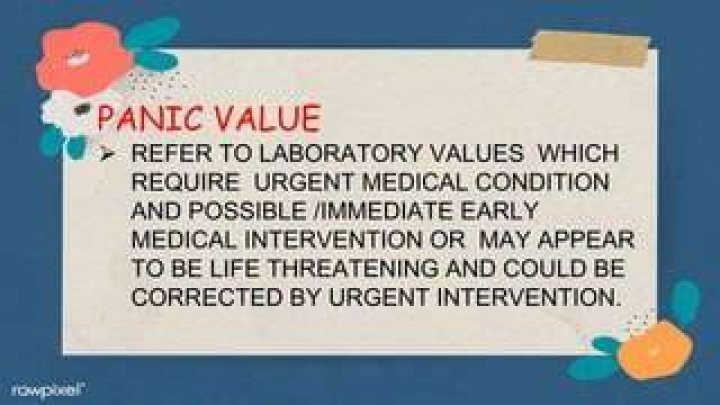 What is a panic value
