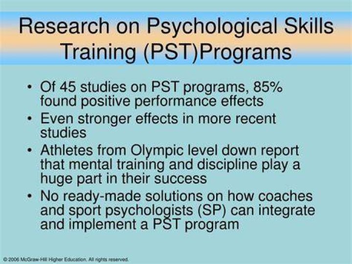 What is a PST program