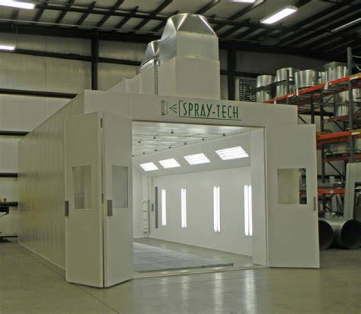 What is a spray booth