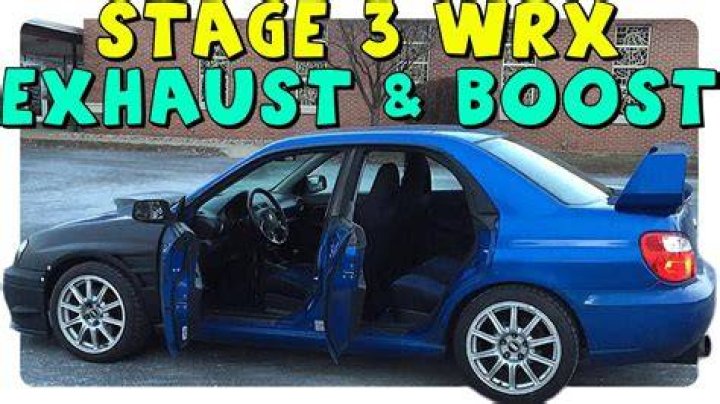 What is a Stage 3 WRX