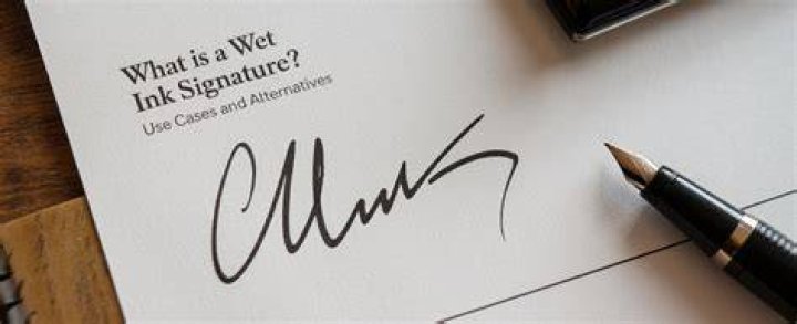 What is a wet ink pen