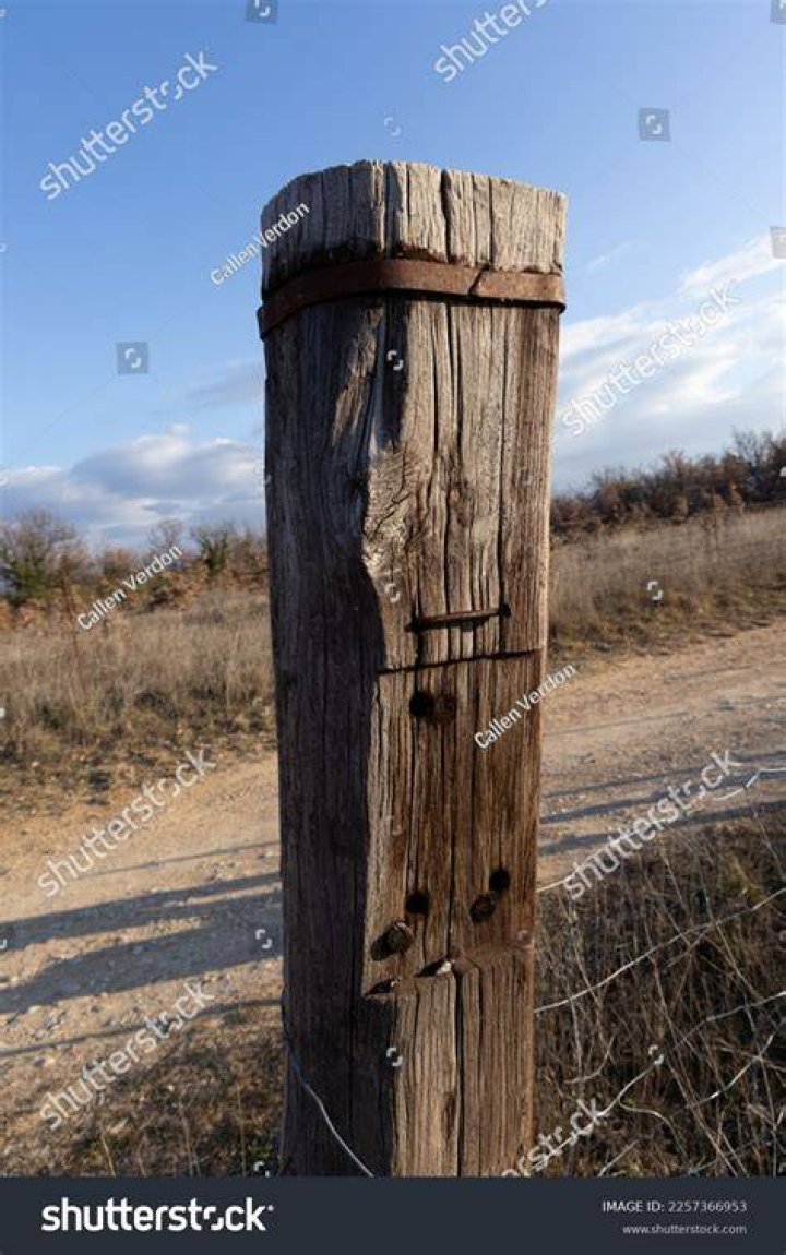 What is a wooden post