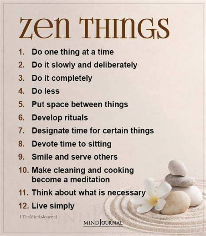 What is a Zen mindset