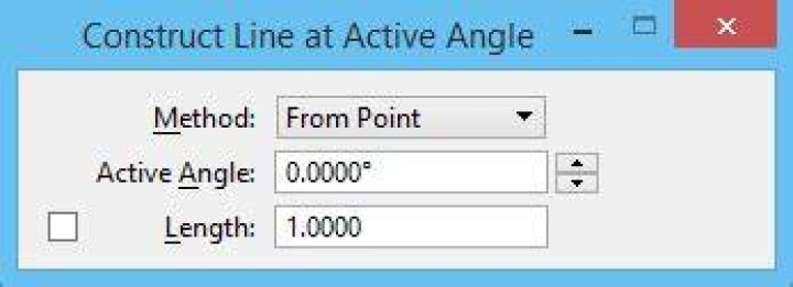 What is active angle