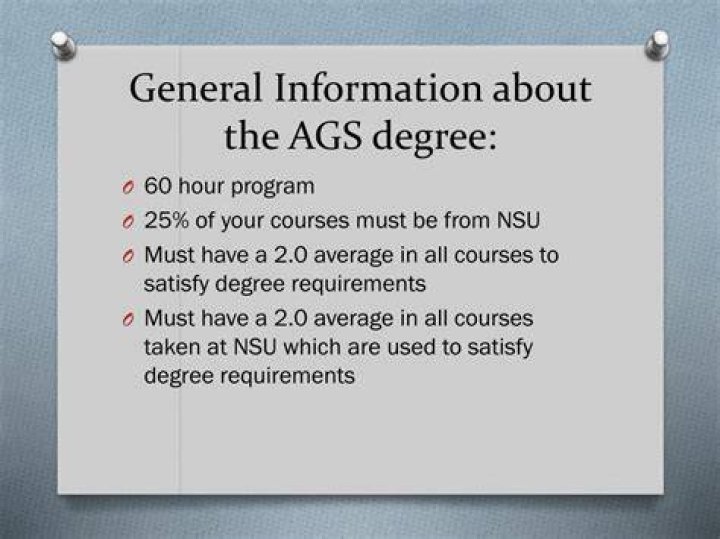 What is an AGS degree