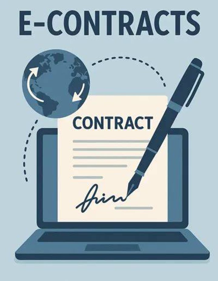 What is an e contract