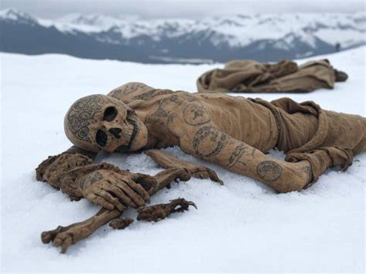 What is an ice mummy