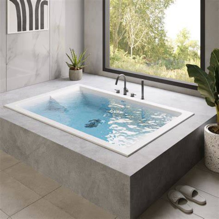 What is an inset bath
