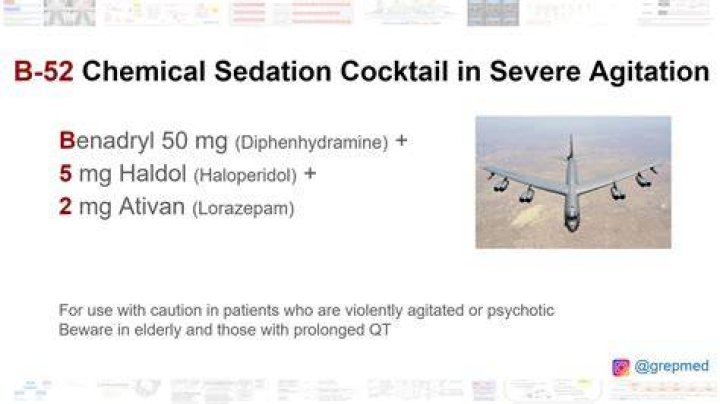 What is B52 sedation