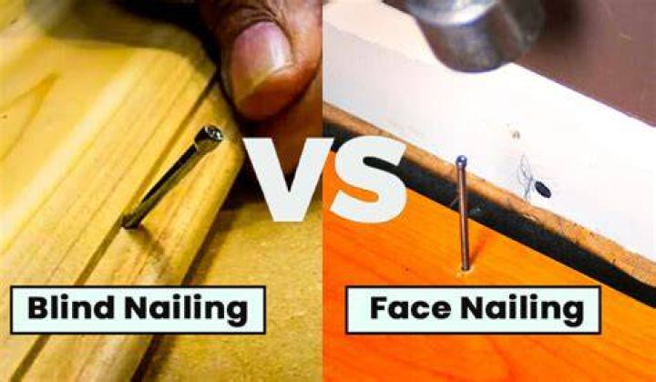 What is blind nailing
