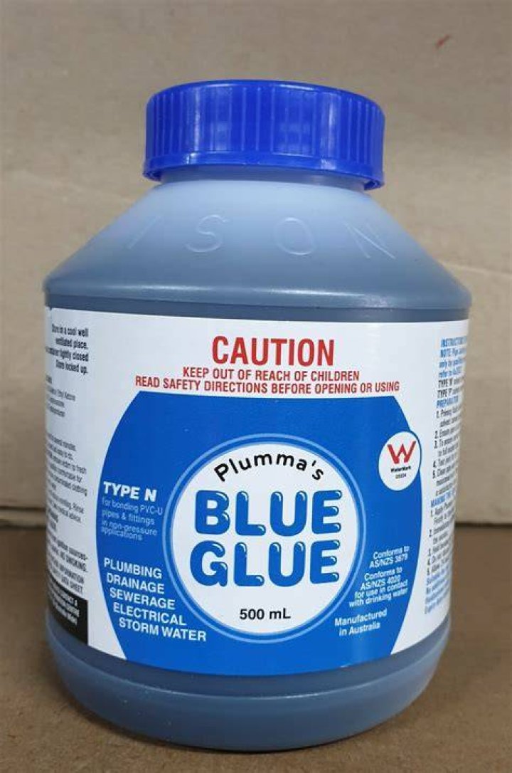 What is blue PVC glue