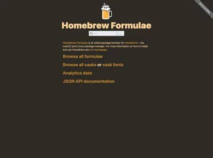 What is brew Formulae