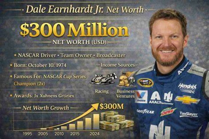 What is Dale Jr worth