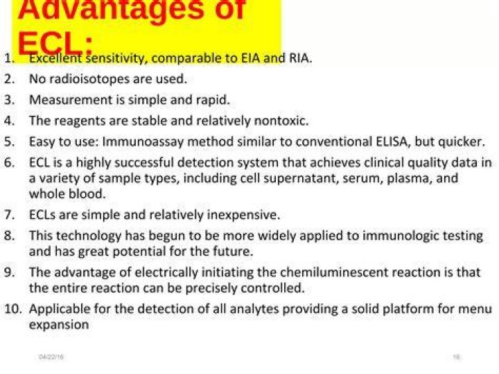 What is ECL used for