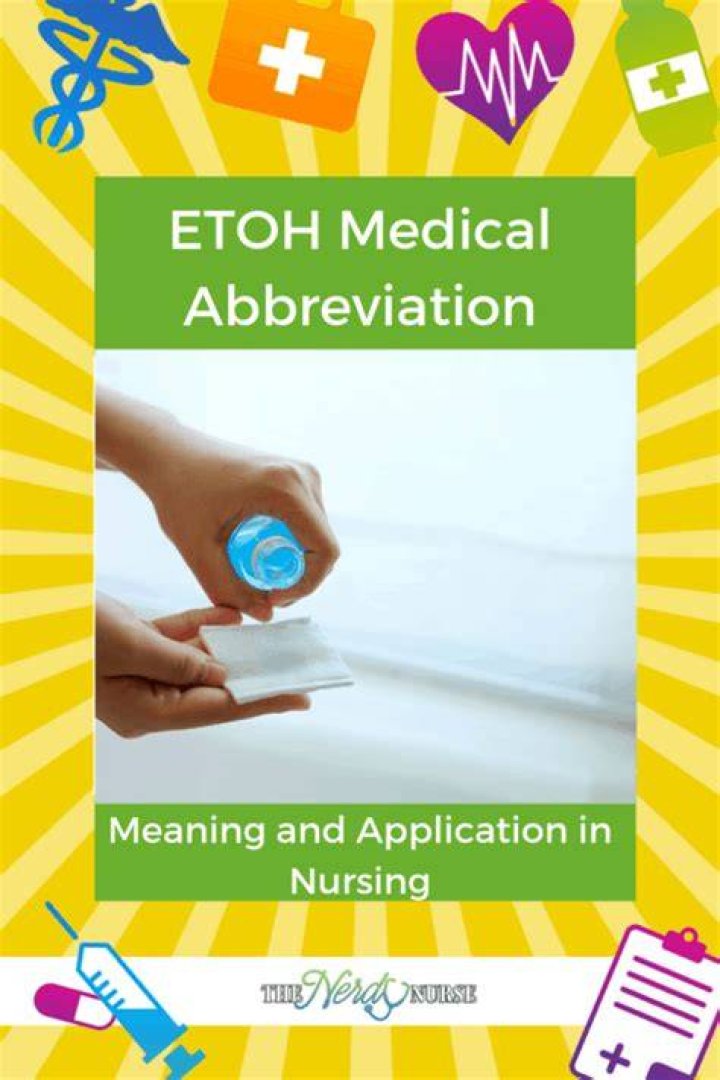 What is EtOH nursing