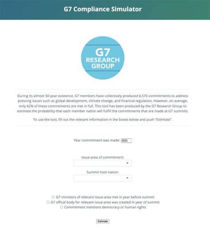 What is G7 compliance