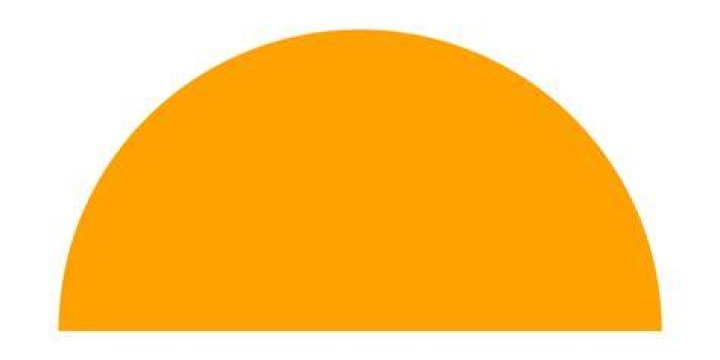 What is half a circle