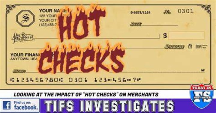 What is hot check law