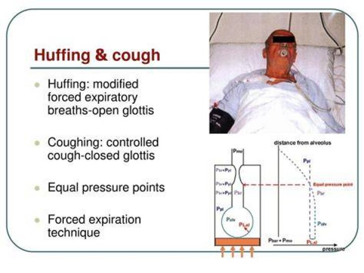 What is huffing cough