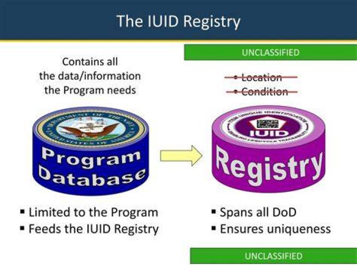 What is IUID Registry