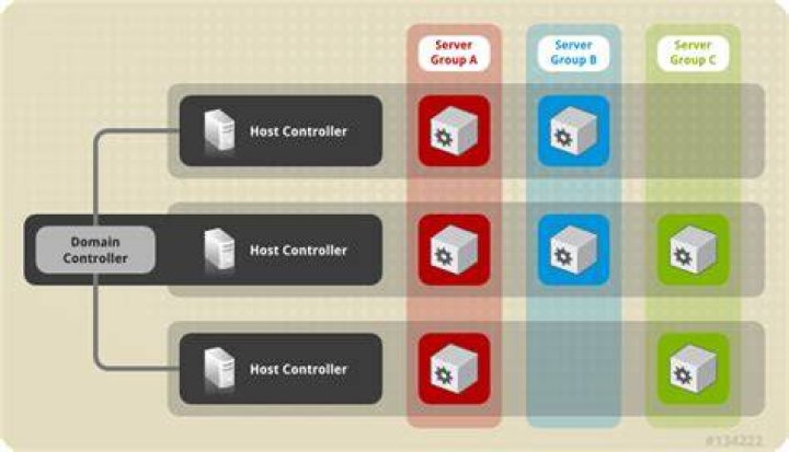 What is JBoss domain