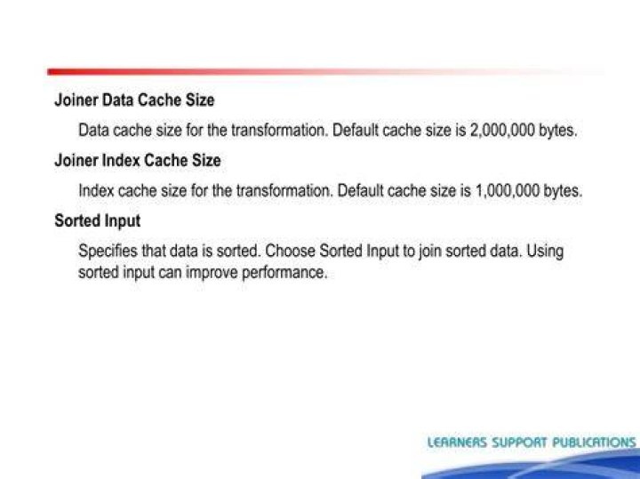 What is Joiner cache