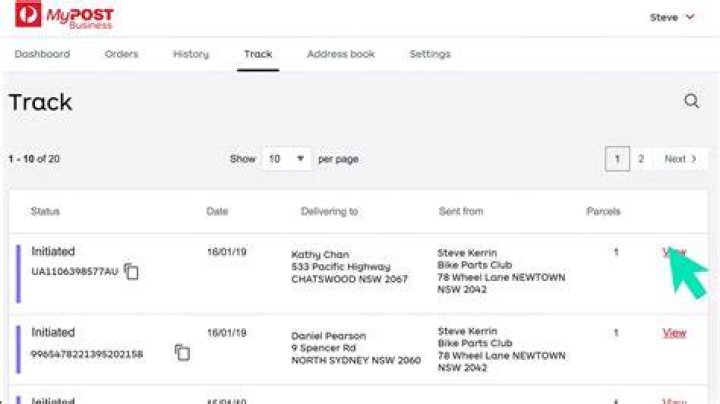 What is MyPost number