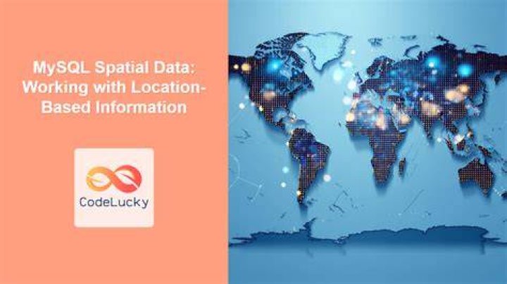 What is MySQL spatial