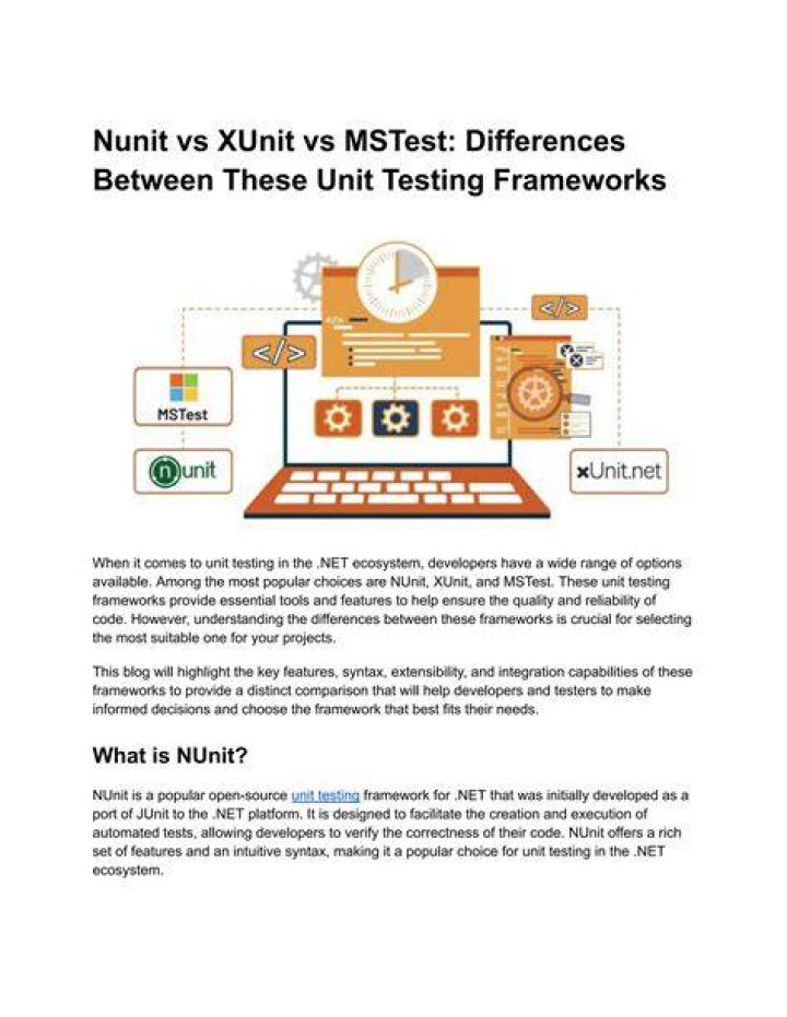 What is NUnit testing
