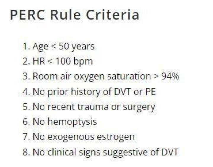 What is PERC negative