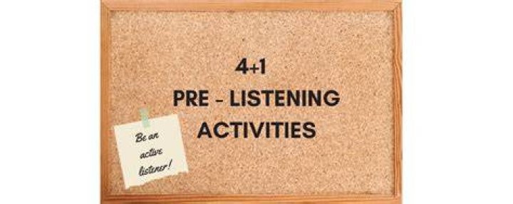 What is pre listening