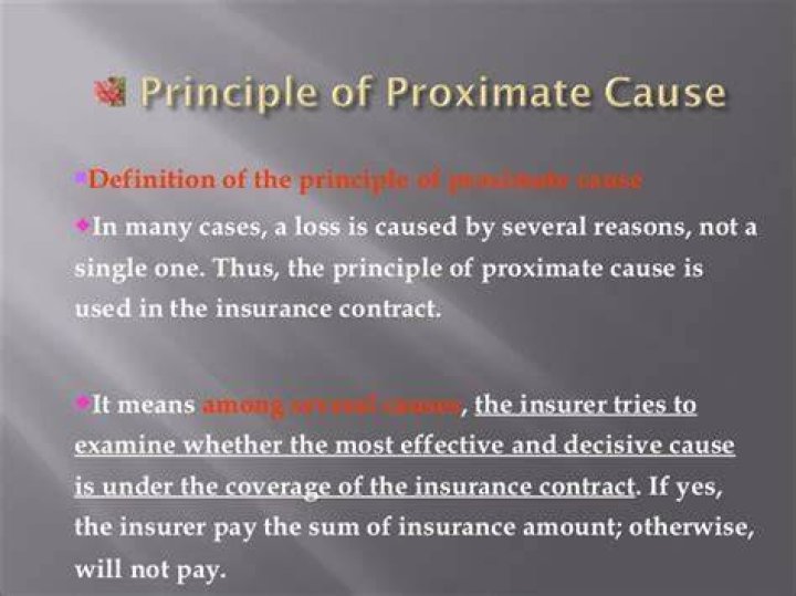 What is proximate end
