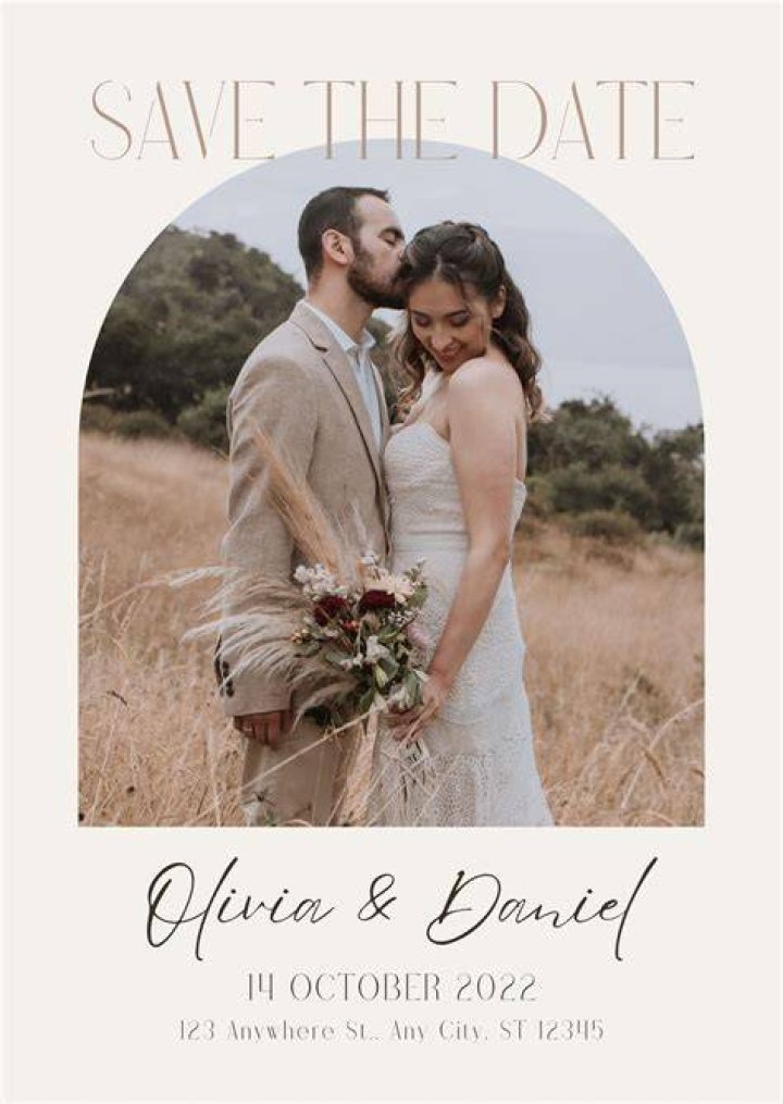 What is Save the date